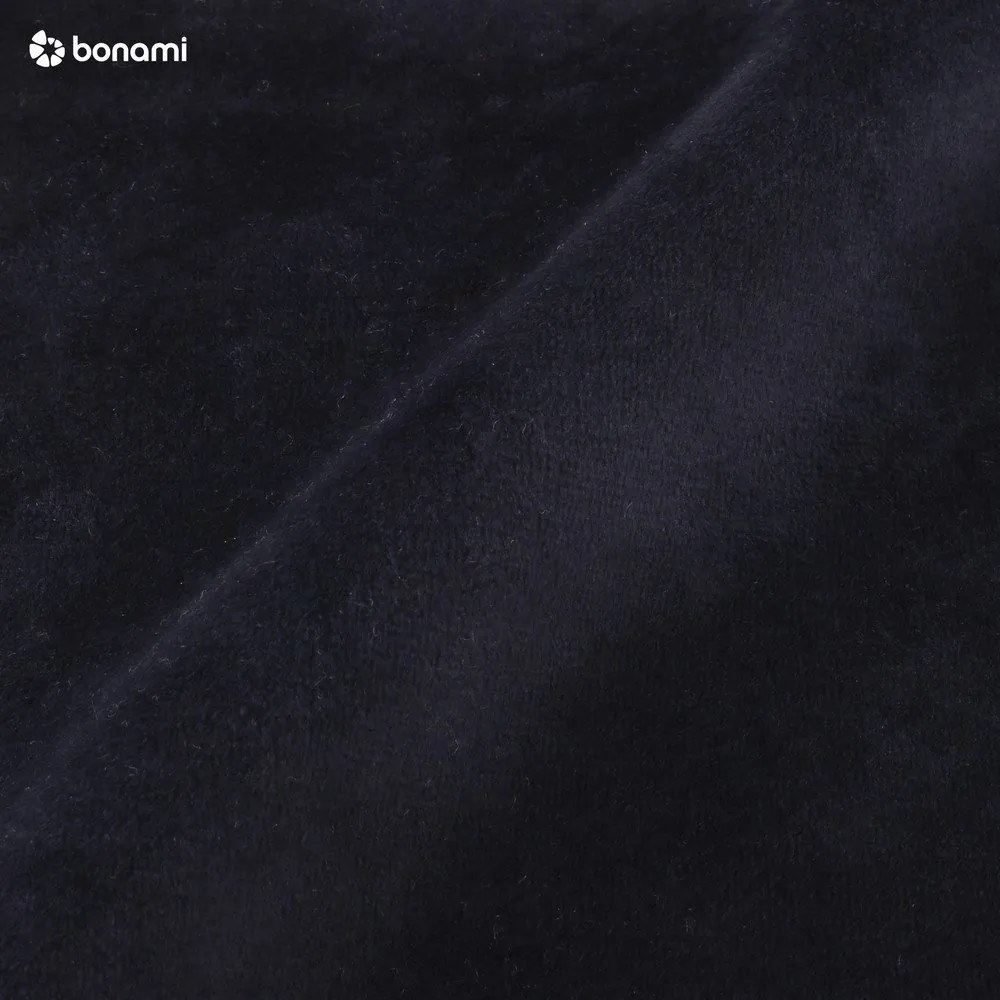 Tmavomodrá zamatová rohová pohovka (pravý roh) Vienna – Cosmopolitan Design