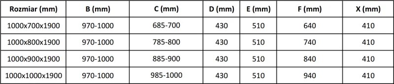 Mexen APIA sprchový kút 100x70, číre-pásy / chrómový profil, 840-100-070-01-20