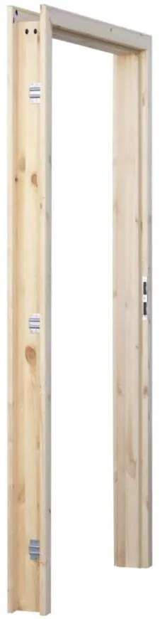 Uzlová drevená zárubňa - nastaviteľná