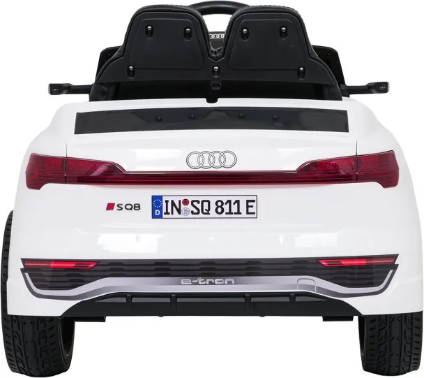 Elektrické autíčko Audi SQ8 biele / sivé