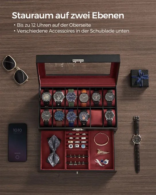 Pánska šperkovnica JWB012R01