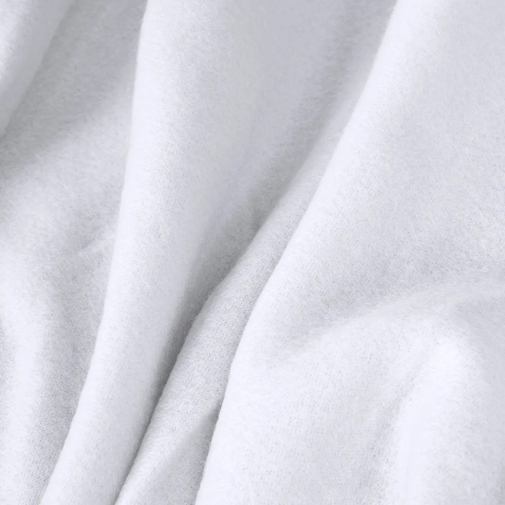 Deka fleece svetlosivá, 130 x 160 cm