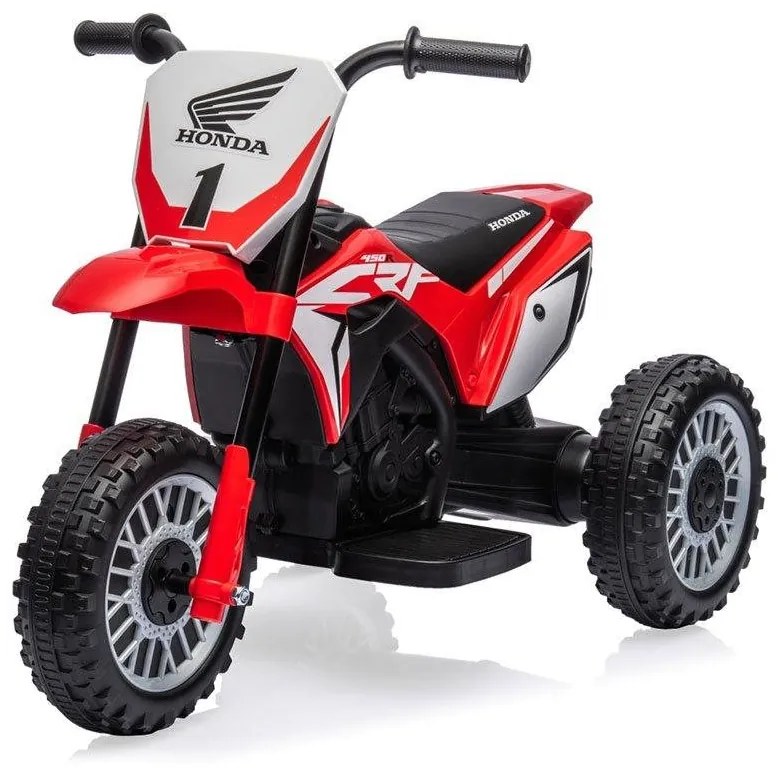Elektrický motocykel BABY MIX Honda CRF 450R červený
