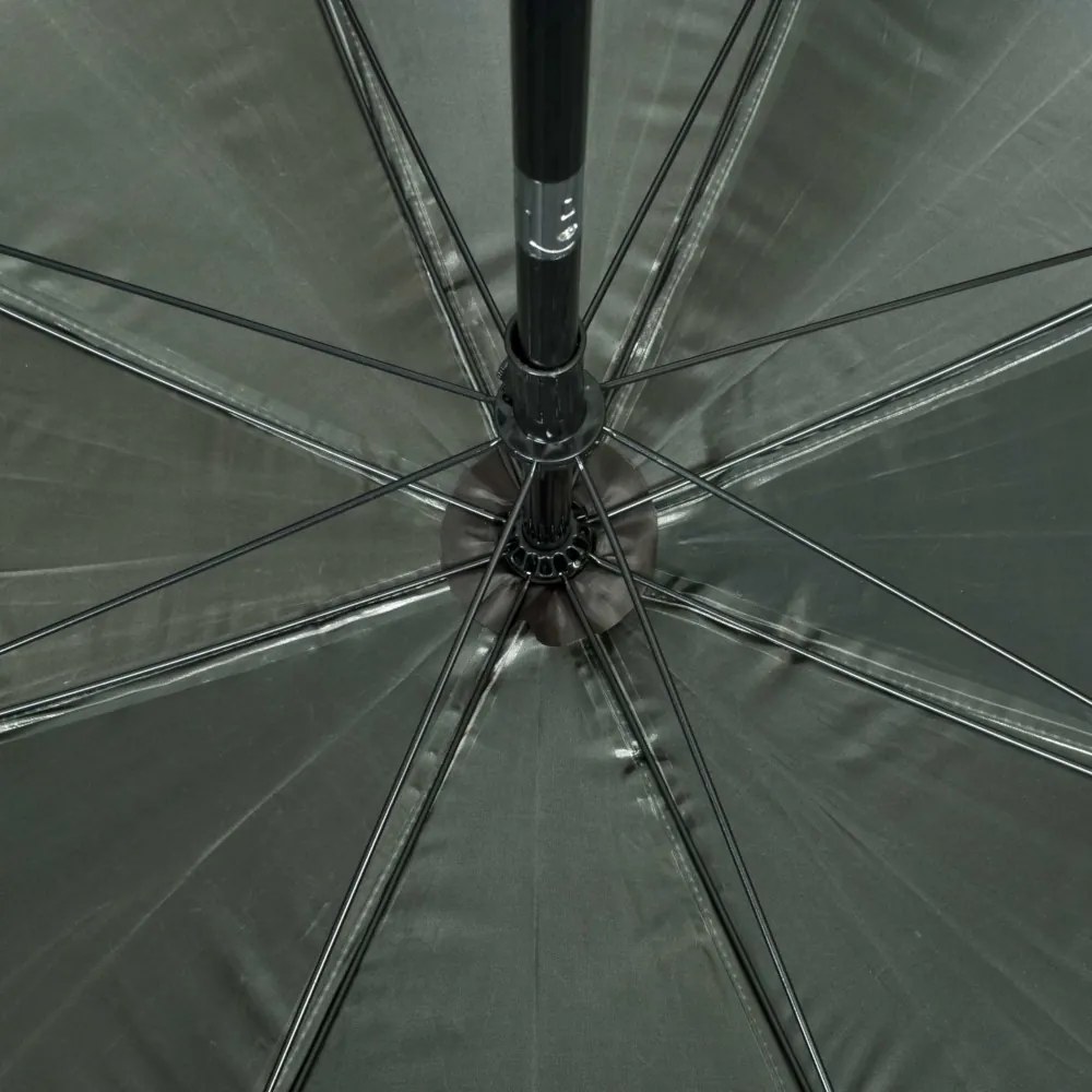 Rybársky dáždnik s plachtou JUKON 195 cm tmavozelený