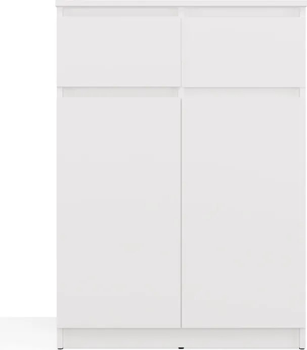Komoda Malwa 2DD2S 70 cm biela