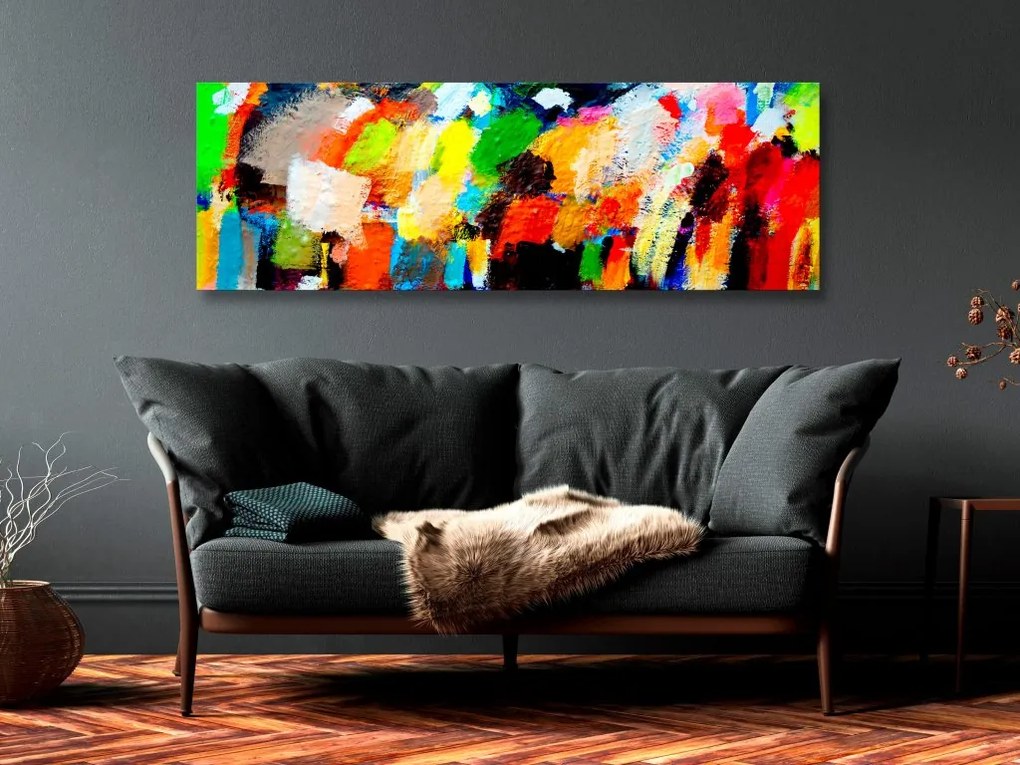 Artgeist Obraz - Colourful Variations Veľkosť: 135x45, Verzia: Premium Print