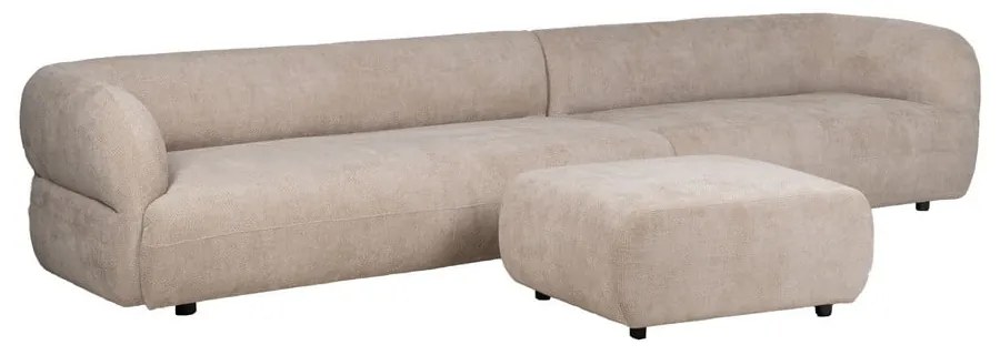 Béžová ženilková podnožka Minimal – Ixia