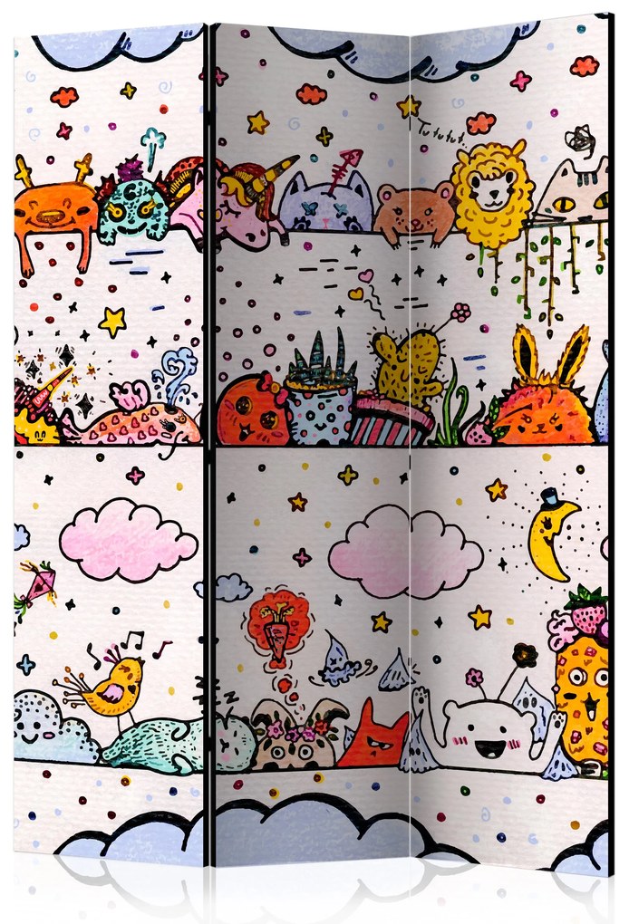 Artgeist Paraván - Funny Animals [Room Dividers]