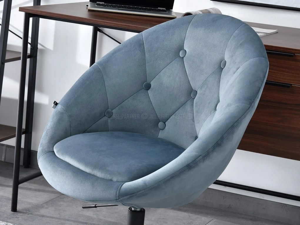 Kreslo Lush 4 (modrá + čierna). Akcia -18%. Vlastná spoľahlivá doprava až k Vám domov. 1110252