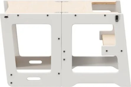 Učiaca veža 3v1 Mooby 35 naturálna / biela