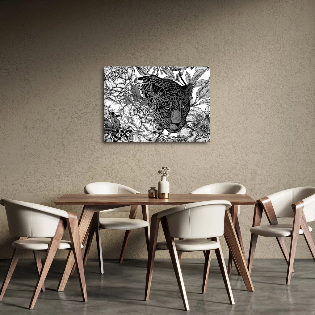 Obraz - Exotická záhrada (70x50 cm)