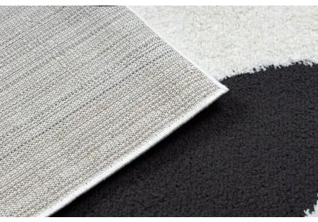 Moderný koberec MODE 8531 abstracțiune krémová / čierna Veľkosť: 160x220 cm