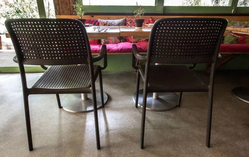 Stima Plastové kreslo BORA Vyberte odtieň ->: Agave - Zelená