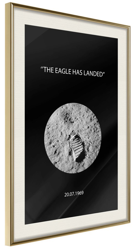 Artgeist Plagát - The Eagle Has Landed [Poster] Veľkosť: 20x30, Verzia: Čierny rám