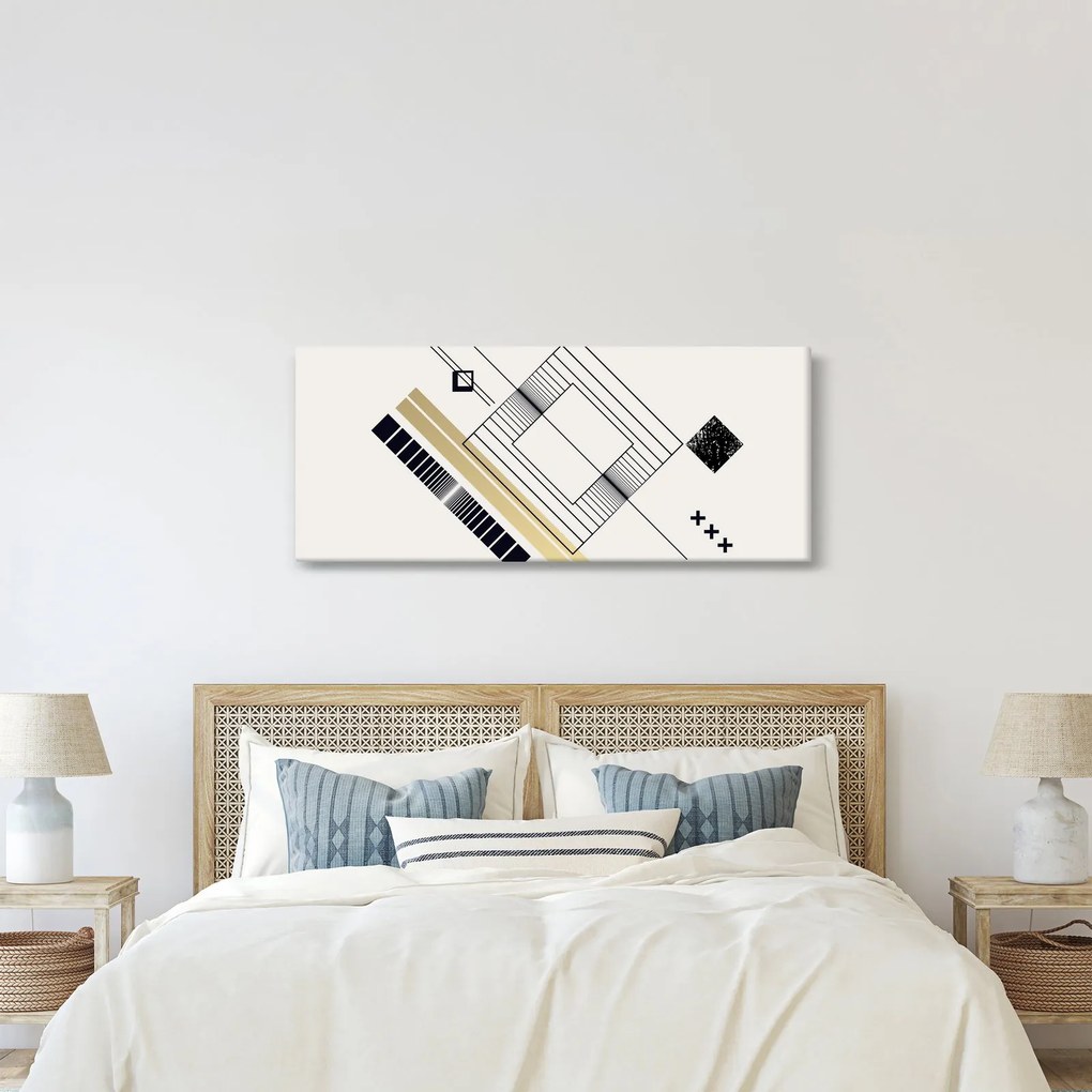 Obraz - Geometrické tvary N⁰6 (120x50 cm)