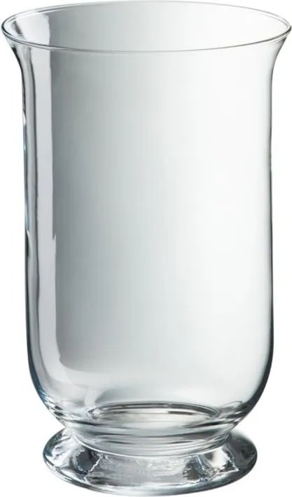 Transparentná sklenená váza Hurricane - Ø18*30 cm