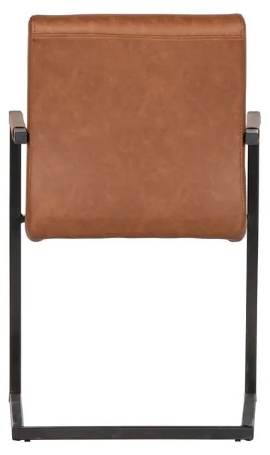 Hnedá jedálenská stolička WOOOD Bas