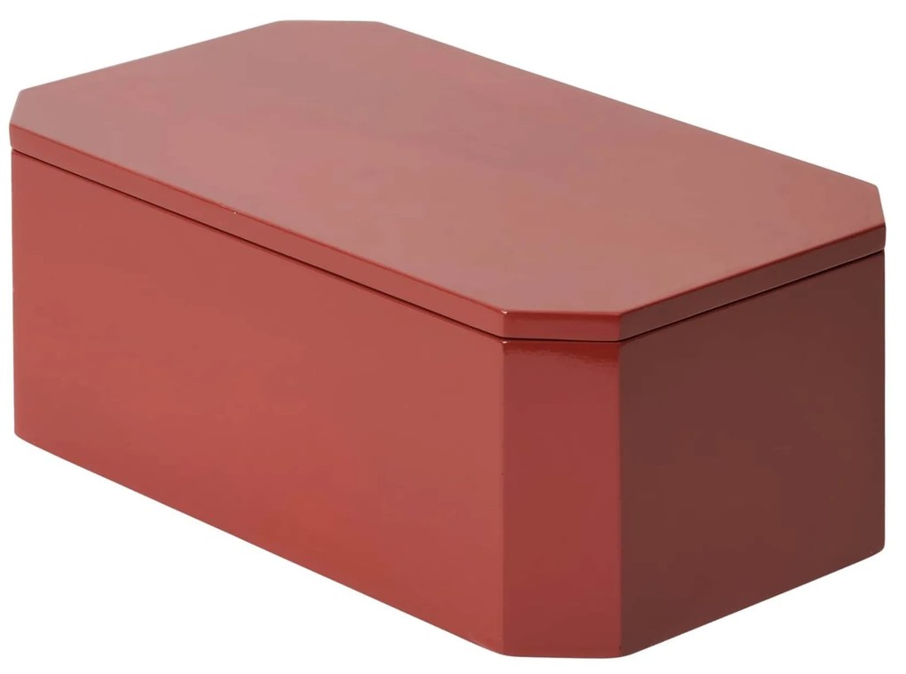 Ferm Living Úložný box Nova 25 x 15 picante red