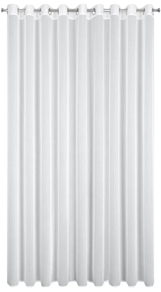ZÁCLONA NA KRÚŽKOCH KALIA 300X260 CM BIELA