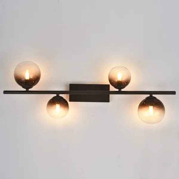 BRILAGI - LED Prisadený luster MILLA 4xG9/3W/230V hnedá/dymová hnedá