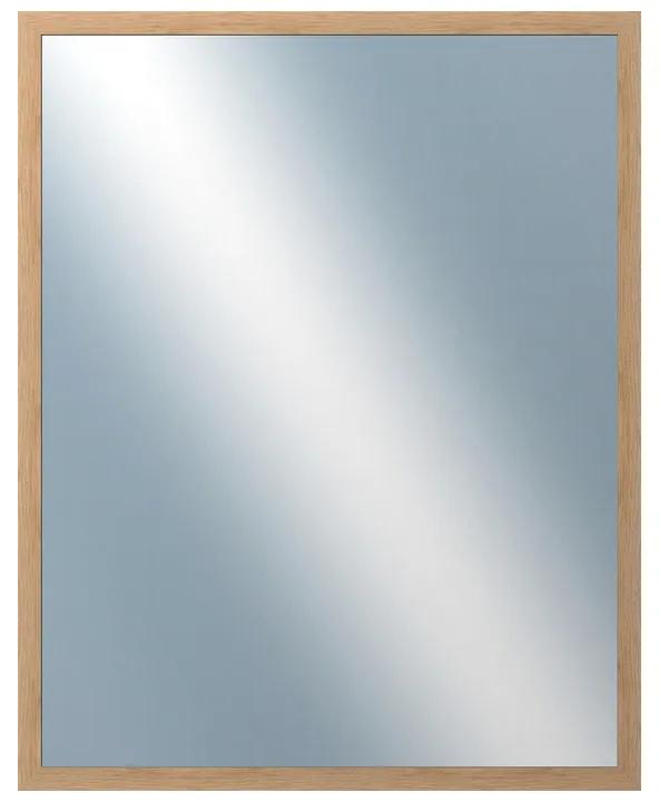DANTIK - Zrkadlo v rámu, rozmer s rámom 40x50 cm z lišty KASSETTE dub malá (2867)