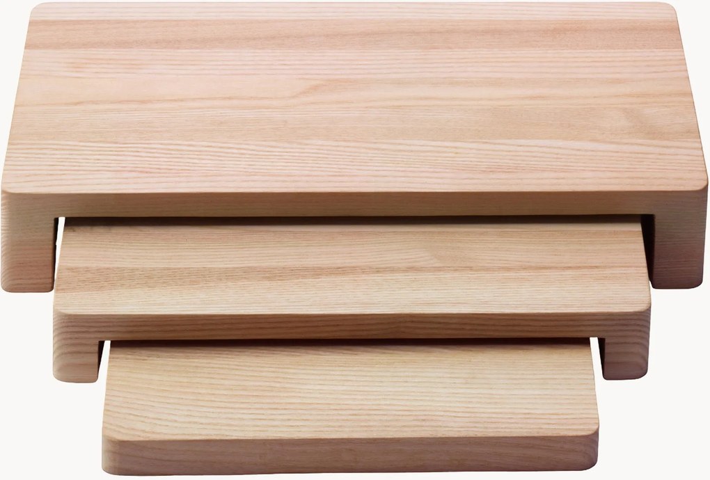 Súprava ručne vyrobených servírovacích podnosov Collective, 3 ks