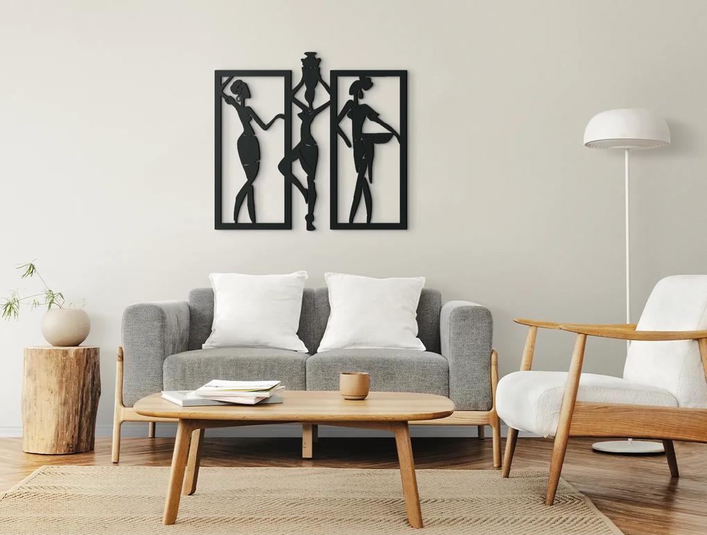 drevko Viacdielny obraz na stenu Tri Afričanky