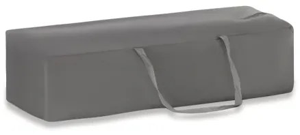 KINDERKRAFT - Cestovná postieľka Baby Tiger VIKI šedá