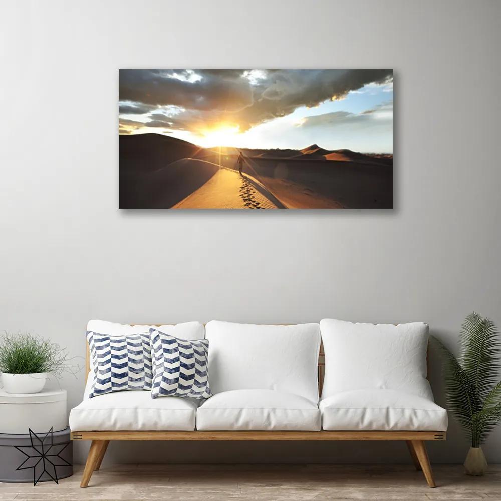 Obraz Canvas Púšť krajina 120x60 cm