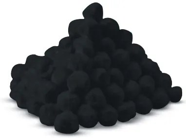 Bazénové filtračné guličky BestBerg BBSF-FB7B / 700 g / čierna