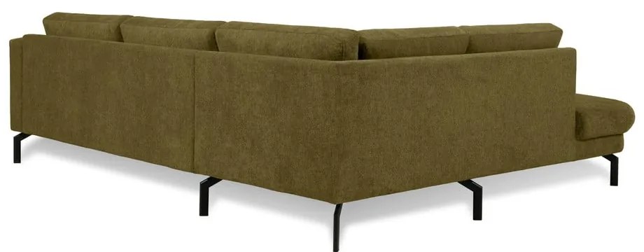 Rohová pohovka v horčicovej farbe (ľavý roh) Gomero – Scandic