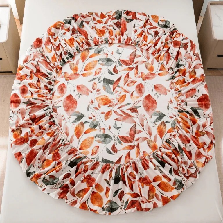 Plachta z mikrovlákna AUTUMN LEAVES farebná 90x200 cm