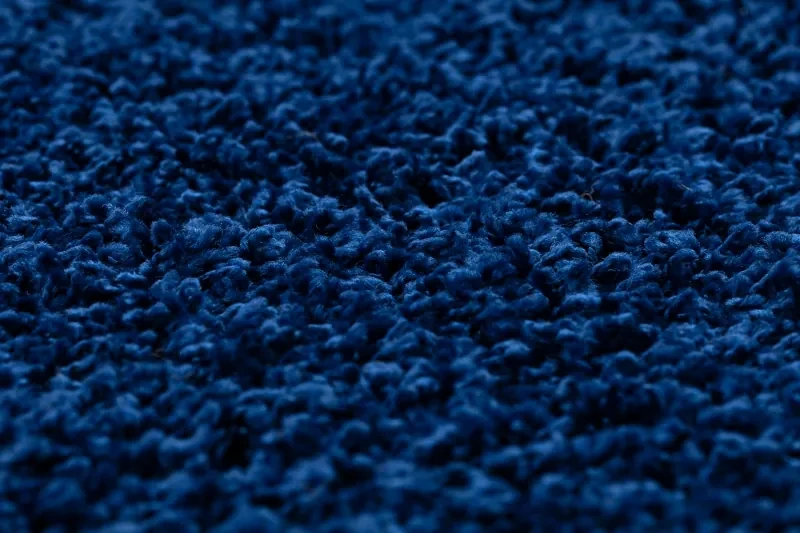 Behúň SOFFI shaggy 5cm tmavo modrý