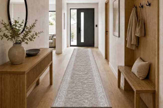 Protišmykový behúň LOTUS ROMANTIC 60981 béžový