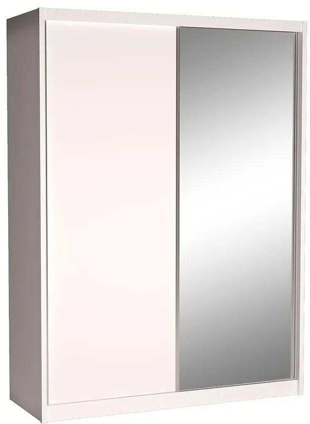 Skriňa Maciej 180 zrkadlo alpská biela