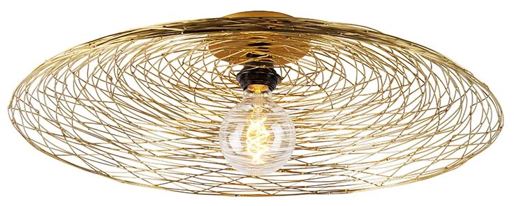 Orientálne stropné svietidlo zlaté 60 cm - Glan