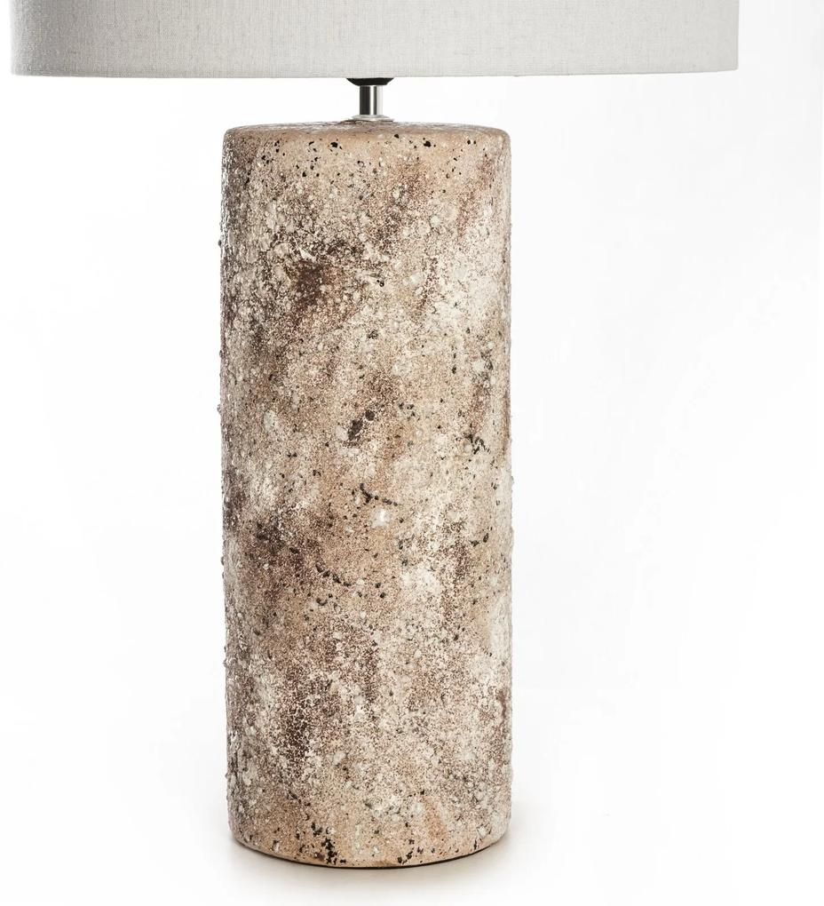 Stolná lampa Noa 42x73 cm kremová