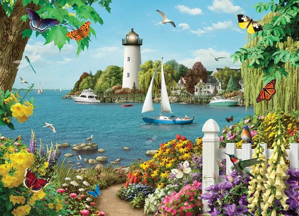 Cobble Hill Puzzle V zálive 500 dielků