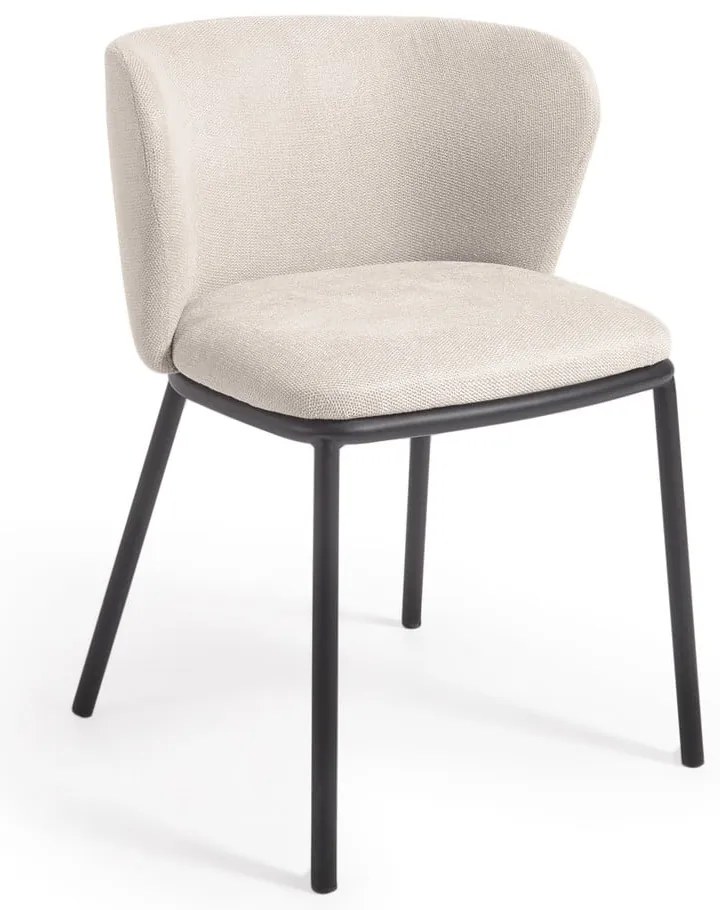 Béžová jedálenská stolička Ciselia – Kave Home