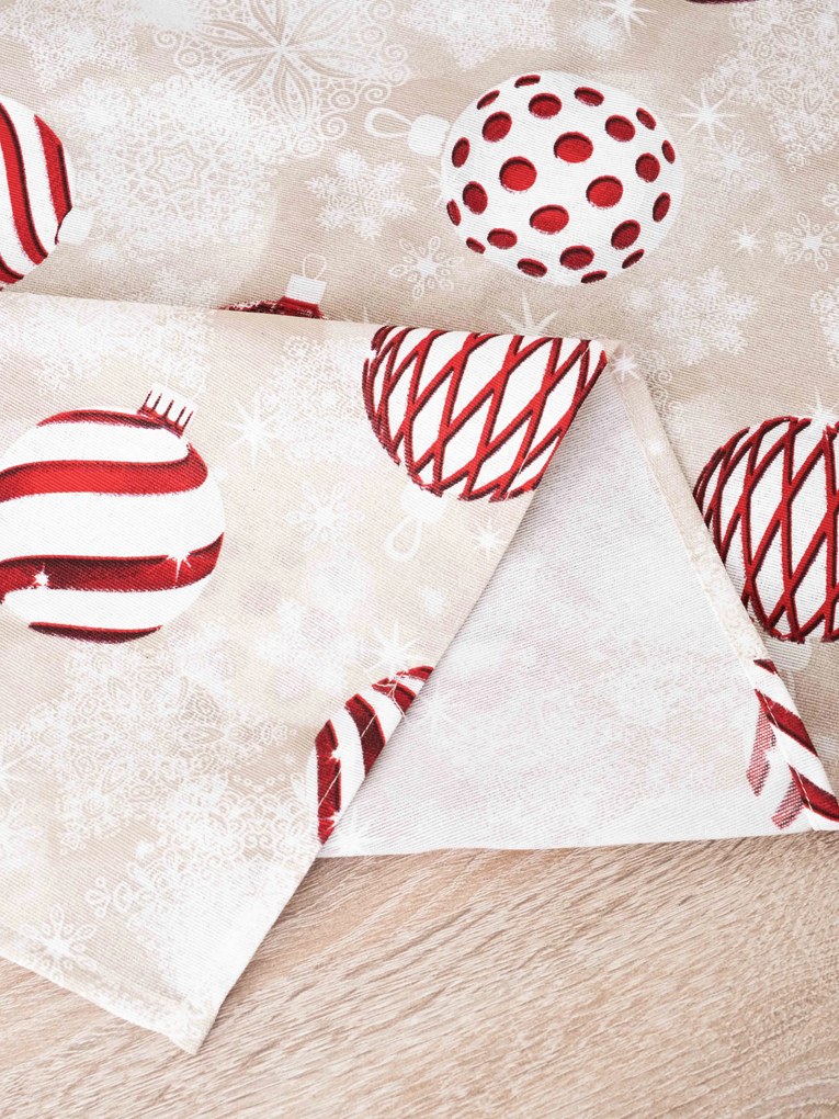 Vianočný behúň Ozdobený sen - 40 × 180 cm