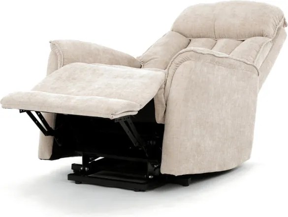 Polohovacie kreslo béžové, elektrické TV-H9727 CRM2