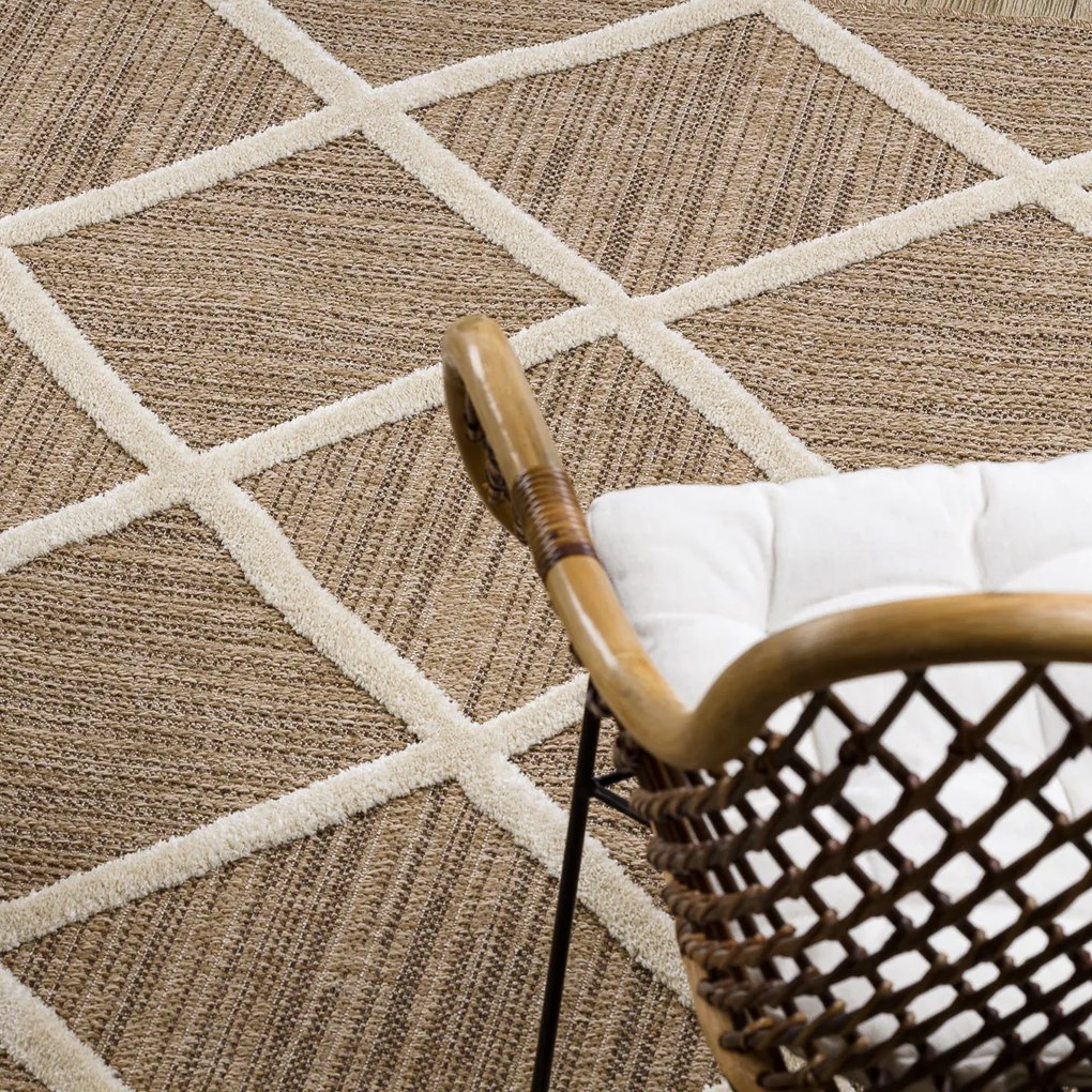 Kusový koberec Spark 0708A beige/cream, 180x270, béžová, chodba / predsieň, Dywany Łuszczów