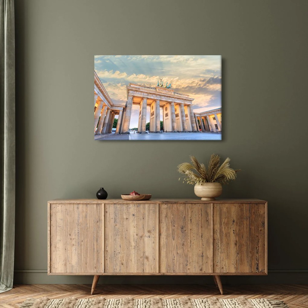 Obraz - Brandenburská brána, Berlín, Nemecko (90x60 cm)