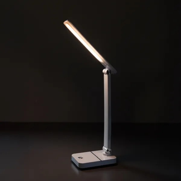 Zuma Line 1949-WH-LED Nabíjacia stolná lampa LED/8W/1200 mAh 3000/4500/6000K biela