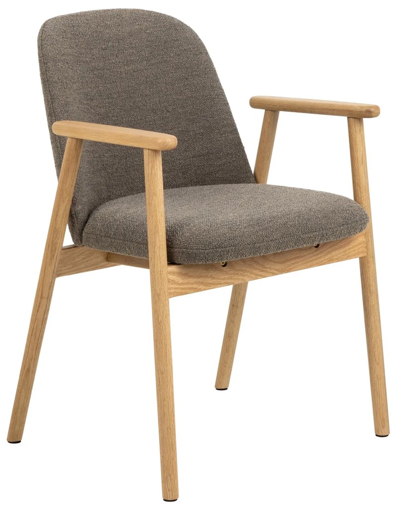 RODERIC Hnedá Taupe (Monza 40)/lakovaný – DREVENÉ KRESLO DO OBÝVAČKY, JEDÁLNE ČI KUCHYNE