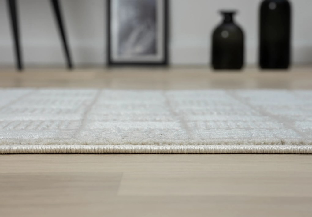 My Flair, Kusový koberec My House creme, 160x230, béžová, chodba / predsieň