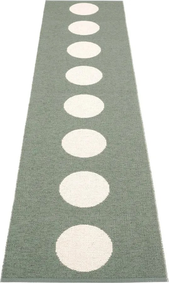 Zelený vnútorný a vonkajší behúň 70x300 cm Vera Army – Pappelina