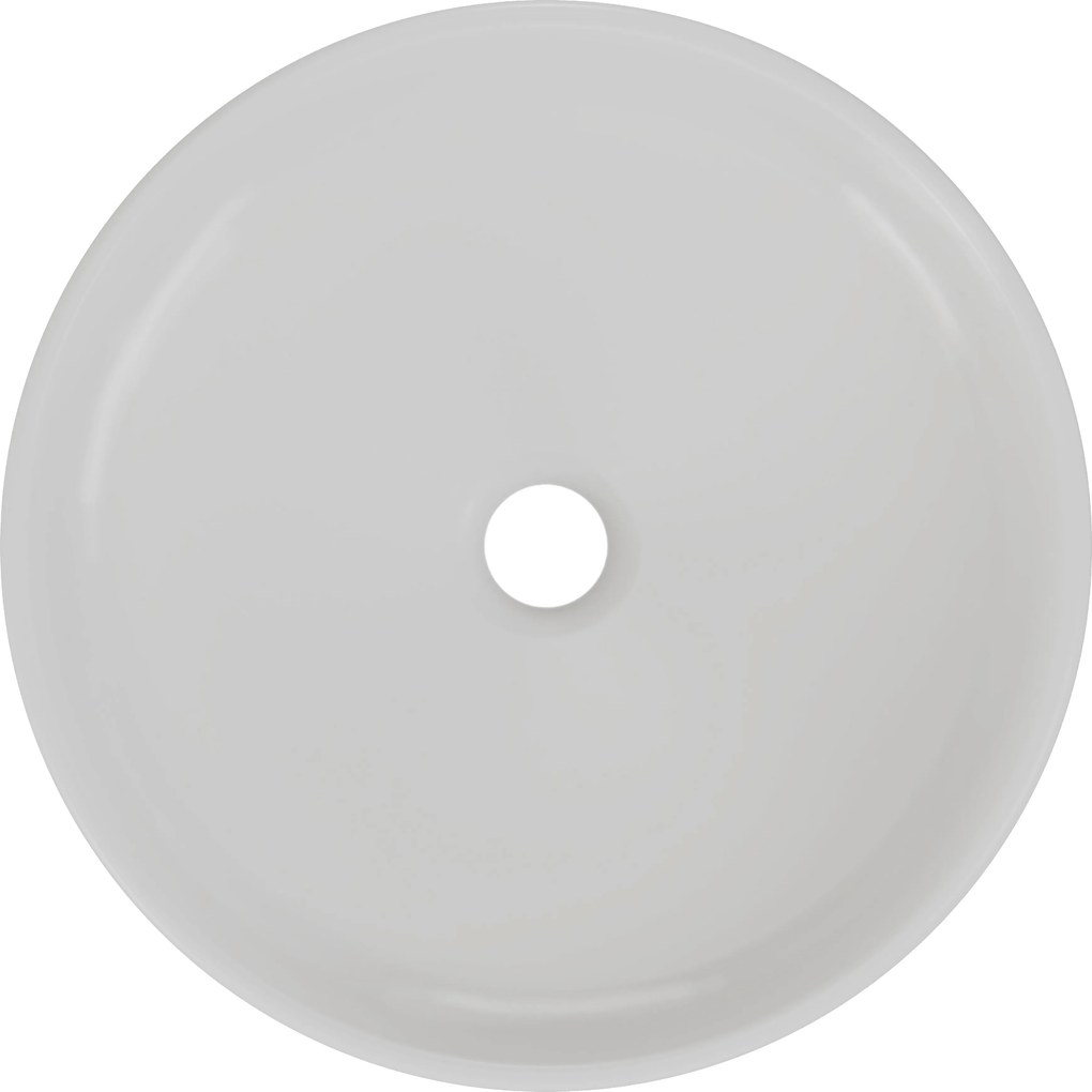 Comad Keramické umývadlo na dosku RIVER 1 CONCRETE GREY MATT UN 40, sivá