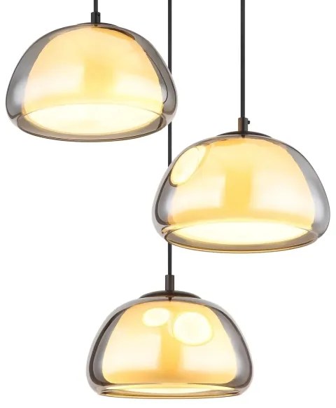 Globo 15743-3HR - Luster na lanku JELLA 3xE14/40W/230V