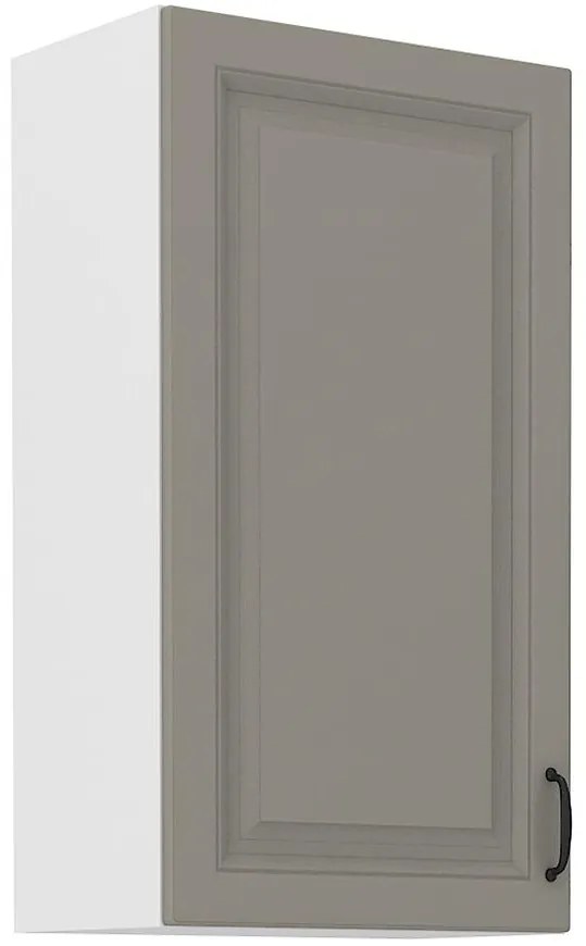 Kuchynská skrinka Stilo claygrey/biely 50g/90 1f